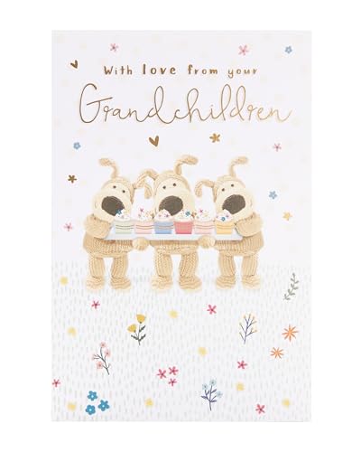 Boofle Muttertagskarte von Ihren Enkelkindern – niedliches Design von Boofle