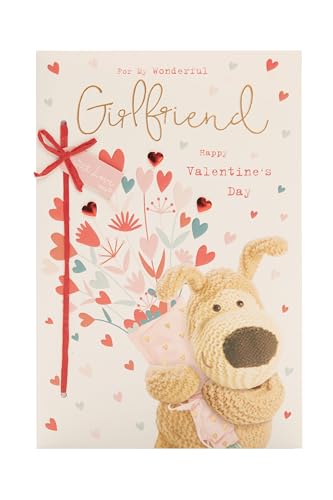 Boofle Valentinstagskarte für Freundin – niedliches Design von Boofle
