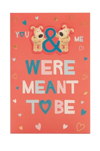 Boofle Valentinstagskarte für Ihn/Sie/Freund/Freund/Ehemann/Ehefrau/Partner – niedliches Design von Boofle