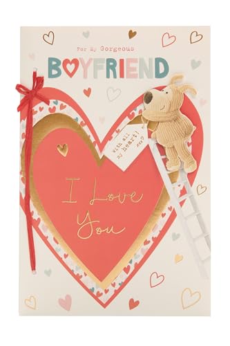 Boofle Valentinstagskarte für den Freund – niedliches Design von Boofle