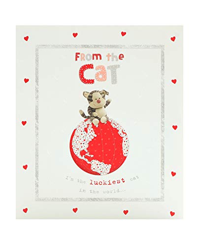 Boofle Valentinstagskarte von der Katze – niedliches Design von Boofle
