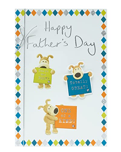 Boofle Vatertagskarte - Happy Father's Day Card - Süße Vatertagskarte - Generische Vatertagskarte - Vatertagskarte für Papa - Vatertagskarte für jeden von Boofle
