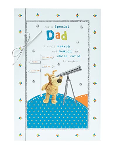 Boofle Vatertagskarte – Happy Father's Day Karte – Vatertagskarte für Papa – Süße Vatertagskarte – For a Special Dad, 653007-0-1, Multi von Boofle