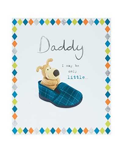 Boofle Vatertagskarte für Papa mit Umschlag – niedliches Design von Boofle