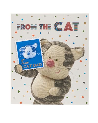 Boofle Vatertagskarte von The Cat – niedliches Design von Boofle