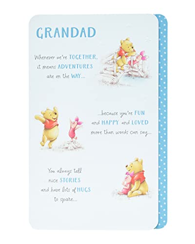 Vatertagskarte für Großvater – Winnie Puuh Vatertagskarte – niedliche Vatertagskarte – Disney Vatertagskarte von Boofle