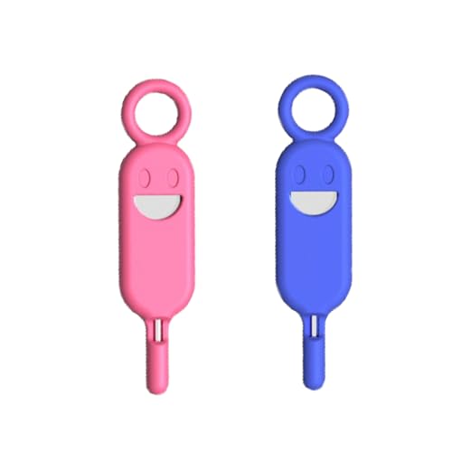 SIM-Kartenhalter mit Ablage, Auswurfstift, Nadelöffner, Auswerfer für Smartphone, Blau und Rot, 2 Stück SIM-Kartenhalter mit Ablage, Auswurfstift, Nadelöffner, Auswerfer für Smartphone, Blau und Rot, 2 Stück von Booge
