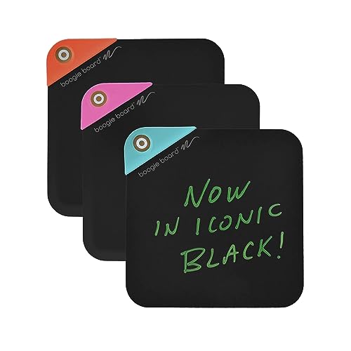 Boogie Board VersaNotes Erweiterungspack, wiederverwendbar, trocken abwischbar und Haftnotizen, Alternative, 3er-Pack für Zuhause und Büro, enthält 3 Haftnotizen mit 10,2 x 10,2 cm Schreibfläche und von Boogie Board