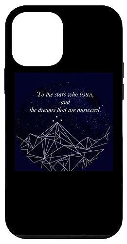 Hülle für iPhone 12 mini Bücherwurm ACOMAF To the Stars Night Court Bookish von Bookish Gifts for Book lovers Creations by Hallows