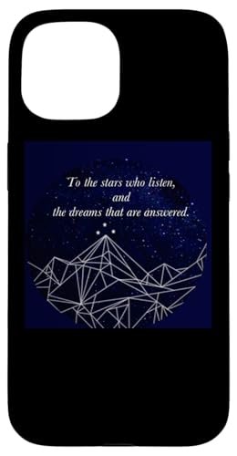Hülle für iPhone 15 Bücherwurm ACOMAF To the Stars Night Court Bookish von Bookish Gifts for Book lovers Creations by Hallows