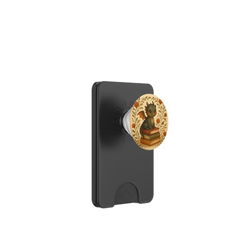 Book Lover Librarian Dragon Reading Fantasy Aesthetic Cute PopSockets PopWallet für MagSafe Book Lover Librarian Dragon Reading Fantasy Aesthetic Cute PopSockets PopWallet für MagSafe von Bookish Reader Girls Women Cute Aesthetic Reading