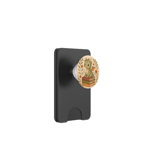Book Lover Librarian Dragon Reading Fantasy Aesthetic Cute PopSockets PopWallet für MagSafe Book Lover Librarian Dragon Reading Fantasy Aesthetic Cute PopSockets PopWallet für MagSafe von Bookish Reader Girls Women Cute Aesthetic Reading
