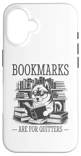 Bookmarks Are For Quitters Hülle für iPhone 16 Bookmarks Are For Quitters Hülle für iPhone 16 von Bookmarks Are For Quitters