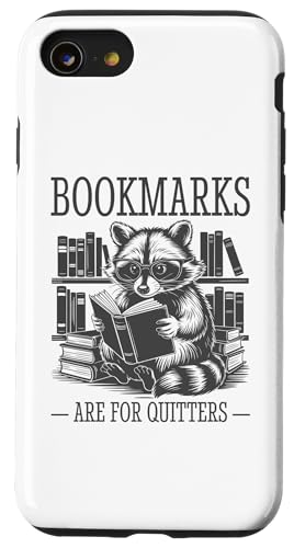 Bookmarks Are For Quitters Hülle für iPhone SE (2020) / 7 / 8 von Bookmarks Are For Quitters
