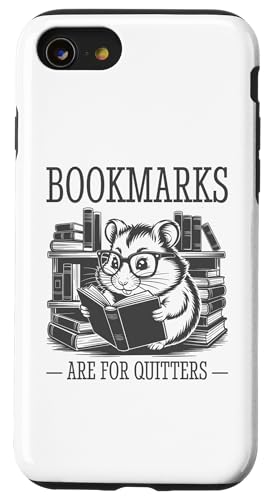 Bookmarks Are For Quitters Hülle für iPhone SE (2020) / 7 / 8 von Bookmarks Are For Quitters