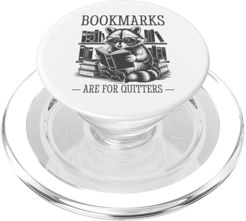 Bookmarks Are For Quitters PopSockets PopGrip für MagSafe Bookmarks Are For Quitters PopSockets PopGrip für MagSafe von Bookmarks Are For Quitters