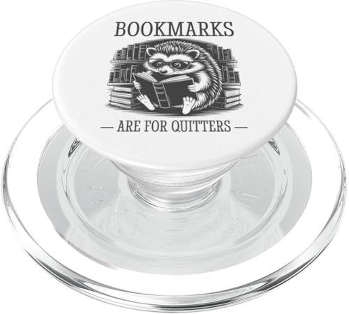 Bookmarks Are For Quitters PopSockets PopGrip für MagSafe Bookmarks Are For Quitters PopSockets PopGrip für MagSafe von Bookmarks Are For Quitters