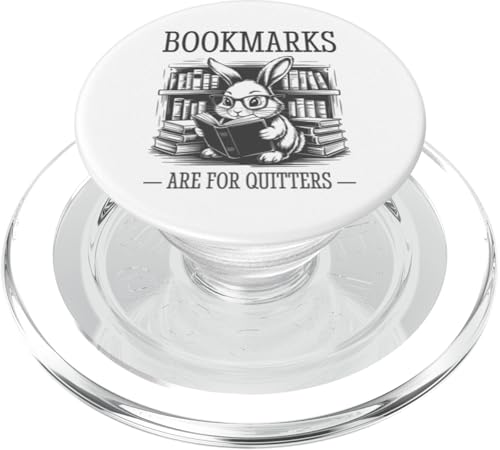 Bookmarks Are For Quitters PopSockets PopGrip für MagSafe Bookmarks Are For Quitters PopSockets PopGrip für MagSafe von Bookmarks Are For Quitters