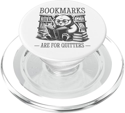 Bookmarks Are For Quitters PopSockets PopGrip für MagSafe Bookmarks Are For Quitters PopSockets PopGrip für MagSafe von Bookmarks Are For Quitters