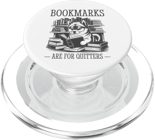 Bookmarks Are For Quitters PopSockets PopGrip für MagSafe Bookmarks Are For Quitters PopSockets PopGrip für MagSafe von Bookmarks Are For Quitters