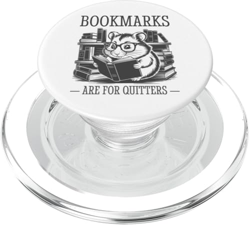 Bookmarks Are For Quitters PopSockets PopGrip für MagSafe Bookmarks Are For Quitters PopSockets PopGrip für MagSafe von Bookmarks Are For Quitters