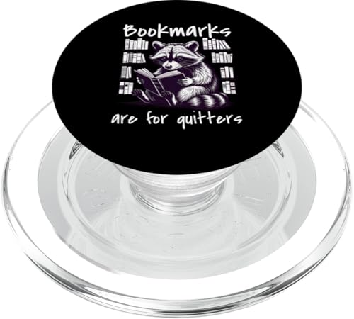 Bookmarks Are For Quitters PopSockets PopGrip für MagSafe Bookmarks Are For Quitters PopSockets PopGrip für MagSafe von Bookmarks Are For Quitters