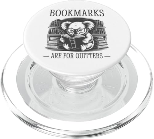 Bookmarks Are For Quitters PopSockets PopGrip für MagSafe Bookmarks Are For Quitters PopSockets PopGrip für MagSafe von Bookmarks Are For Quitters