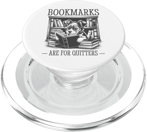 Bookmarks Are For Quitters PopSockets PopGrip für MagSafe Bookmarks Are For Quitters PopSockets PopGrip für MagSafe von Bookmarks Are For Quitters