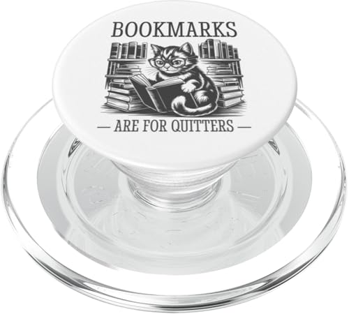 Bookmarks Are For Quitters PopSockets PopGrip für MagSafe Bookmarks Are For Quitters PopSockets PopGrip für MagSafe von Bookmarks Are For Quitters