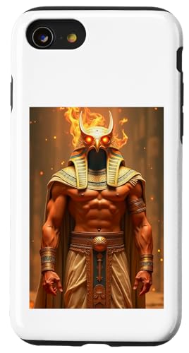 Horus Ägyptische Mythologie Ägyptischer Gott des Himmels, Sonnensturm Hülle für iPhone SE (2020) / 7 / 8 von Boom Manufaktur