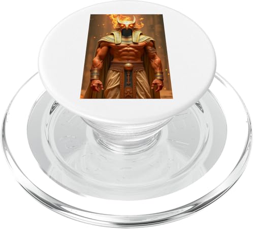 Horus Ägyptische Mythologie Ägyptischer Gott des Himmels, Sonnensturm PopSockets PopGrip für MagSafe Horus Ägyptische Mythologie Ägyptischer Gott des Himmels, Sonnensturm PopSockets PopGrip für MagSafe von Boom Manufaktur
