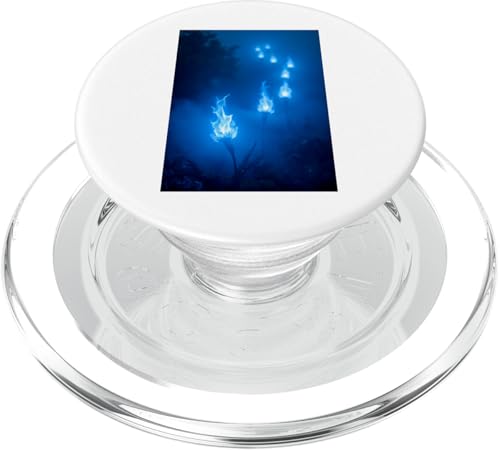 Japanische Mythologie Gott Hitodama Menschenseele Feuer PopSockets PopGrip für MagSafe von Boom Manufaktur