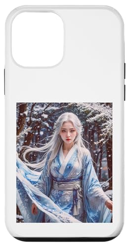 Japanische Mythologie Gott Yuki-Onna Schneefrau Frostgeist Hülle für iPhone 12 mini Japanische Mythologie Gott Yuki-Onna Schneefrau Frostgeist Hülle für iPhone 12 mini von Boom Manufaktur