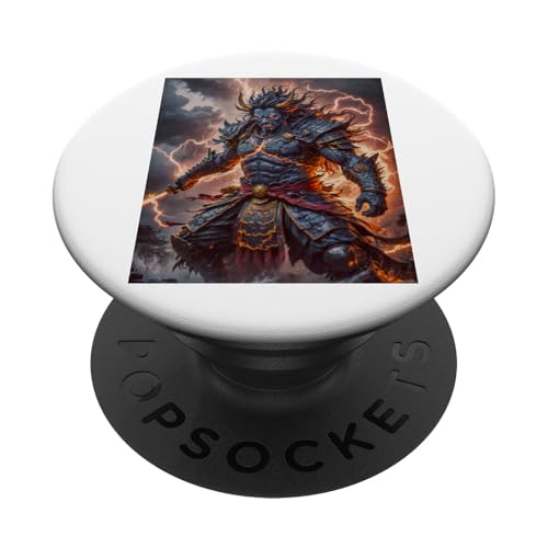 Japanische Mythologie Gott des Donners und Sturms Susanoo PopSockets Klebender PopGrip Japanische Mythologie Gott des Donners und Sturms Susanoo PopSockets Klebender PopGrip von Boom Manufaktur