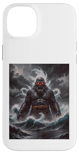 Japanischer Mythologiegott Umibozu Seemönch Hülle für iPhone 14 Plus von Boom Manufaktur