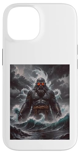 Japanischer Mythologiegott Umibozu Seemönch Hülle für iPhone 14 von Boom Manufaktur