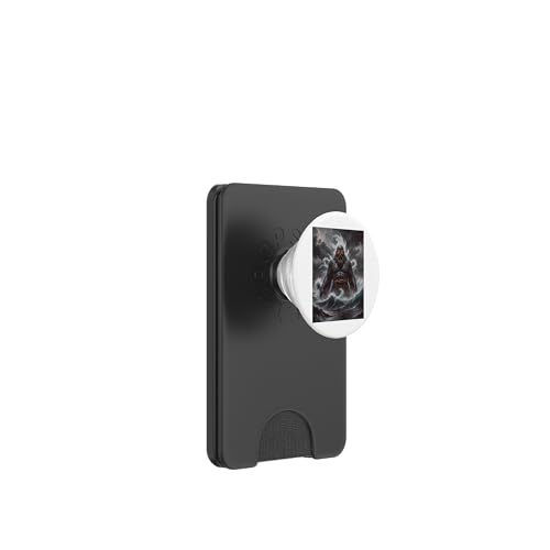 Japanischer Mythologiegott Umibozu Seemönch PopSockets PopWallet für MagSafe Japanischer Mythologiegott Umibozu Seemönch PopSockets PopWallet für MagSafe von Boom Manufaktur