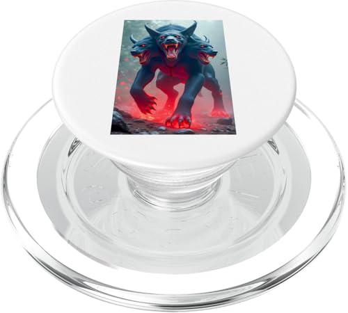 Kerberos Cerberus Griechische Mythologie der Hund des Hades PopSockets PopGrip für MagSafe Kerberos Cerberus Griechische Mythologie der Hund des Hades PopSockets PopGrip für MagSafe von Boom Manufaktur