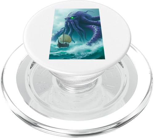 Kraken Nordmythologie Meeresmonster Kreatur Saga Nordic PopSockets PopGrip für MagSafe Kraken Nordmythologie Meeresmonster Kreatur Saga Nordic PopSockets PopGrip für MagSafe von Boom Manufaktur