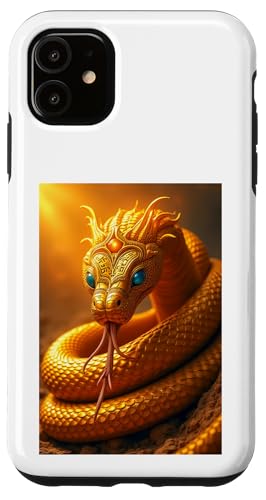 Mehen Ägyptische Mythologie Schlange Gott Kreatur Monster Hülle für iPhone 11 von Boom Manufaktur