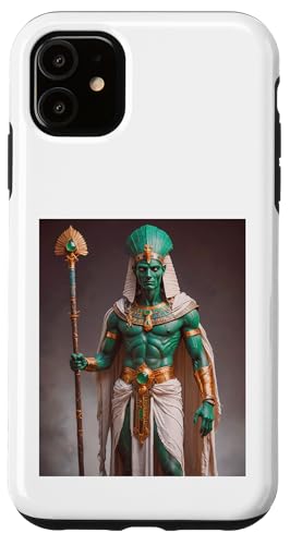 Osiris Ägyptische Mythologie Gott Herrscher der Unterwelt Hülle für iPhone 11 von Boom Manufaktur