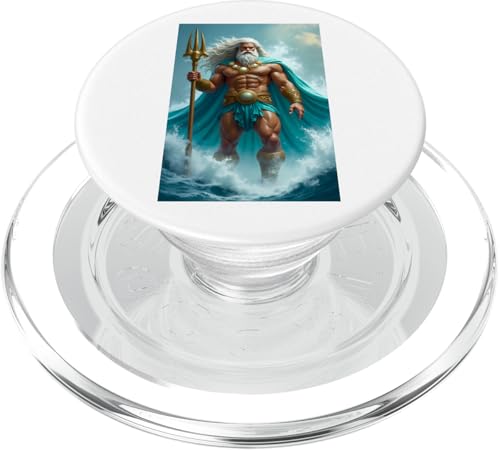 Poseidon griechische Mythologie Gott des Meeres und Erdbeben PopSockets PopGrip für MagSafe Poseidon griechische Mythologie Gott des Meeres und Erdbeben PopSockets PopGrip für MagSafe von Boom Manufaktur