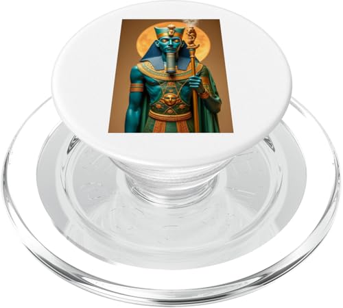 Ptah Ägyptische Mythologie Ägyptischer Gott der Schöpfung und Kunst PopSockets PopGrip für MagSafe Ptah Ägyptische Mythologie Ägyptischer Gott der Schöpfung und Kunst PopSockets PopGrip für MagSafe von Boom Manufaktur
