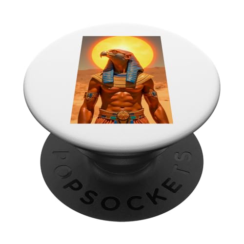 Ra Ägyptische Mythologie Gott der Sonne PopSockets Klebender PopGrip Ra Ägyptische Mythologie Gott der Sonne PopSockets Klebender PopGrip von Boom Manufaktur
