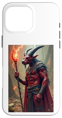 Set ägyptische Mythologie Gott der Wüsten, Stürme, Unordnung Hülle für iPhone 16 Pro Max von Boom Manufaktur