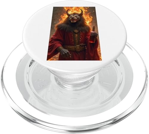Shesmu Ägyptische Mythologie erschreckendes Dämonengott Monster PopSockets PopGrip für MagSafe Shesmu Ägyptische Mythologie erschreckendes Dämonengott Monster PopSockets PopGrip für MagSafe von Boom Manufaktur