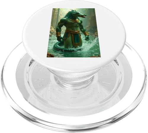 Sobek Ägyptische Mythologie altägyptischer Krokodilgott PopSockets PopGrip für MagSafe Sobek Ägyptische Mythologie altägyptischer Krokodilgott PopSockets PopGrip für MagSafe von Boom Manufaktur