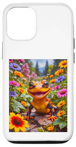 Super süße Feuersalamander Tiere süßer Garten lustig cool Hülle für iPhone 12/12 Pro von Boom Manufaktur