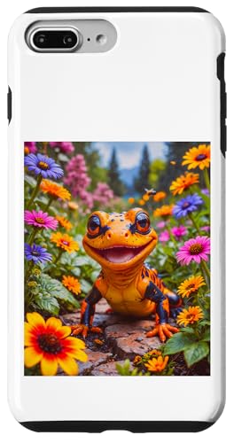 Super süße Feuersalamander Tiere süßer Garten lustig cool Hülle für iPhone 7 Plus/8 Plus von Boom Manufaktur