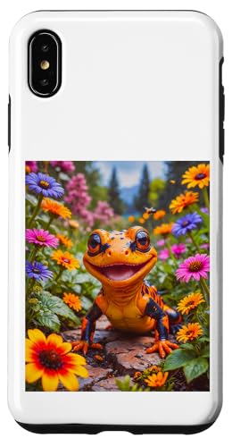 Super süße Feuersalamander Tiere süßer Garten lustig cool Hülle für iPhone XS Max von Boom Manufaktur